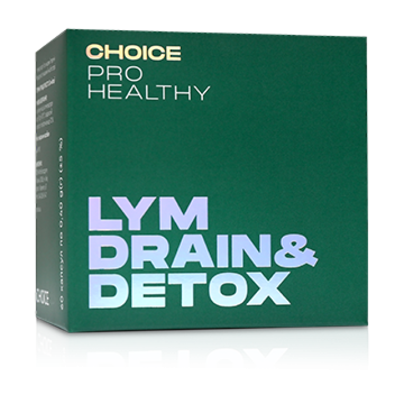 LYM DRAIN&DETOX рослинний препарат для лімфодренажу і очистки організму капсули №90